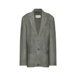 Maison Margiela Mohair Wool Blazer in Grey | Luxury Shoes 