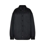 Maison Margiela Padded Shirt Jacket in Black | Luxury Shoes 