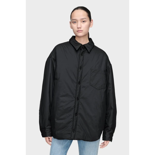 Maison Margiela Padded Shirt Jacket in Black | Jackets | Luxury Shoes 