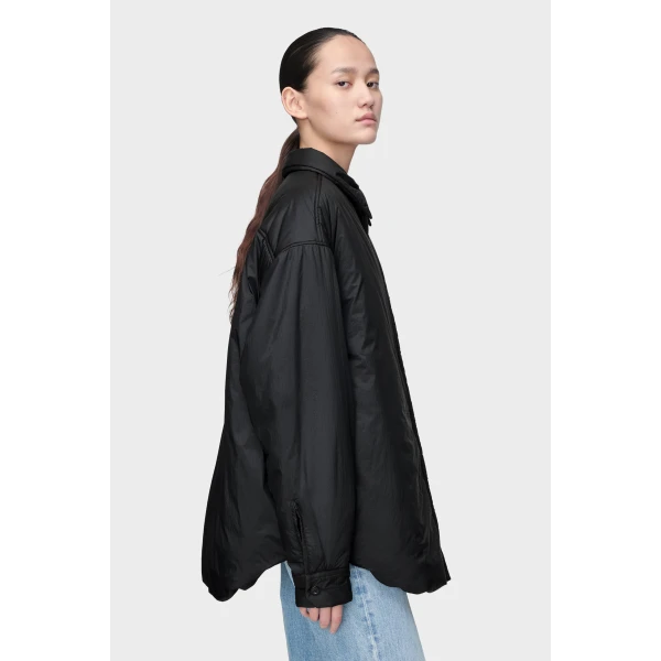 Maison Margiela Padded Shirt Jacket in Black | Jackets | Luxury Shoes 