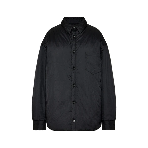 Maison Margiela Padded Shirt Jacket in Black | Luxury Shoes 