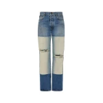 Maison Margiela Patchwork Panel Jeans in Blue | Luxury Shoes 