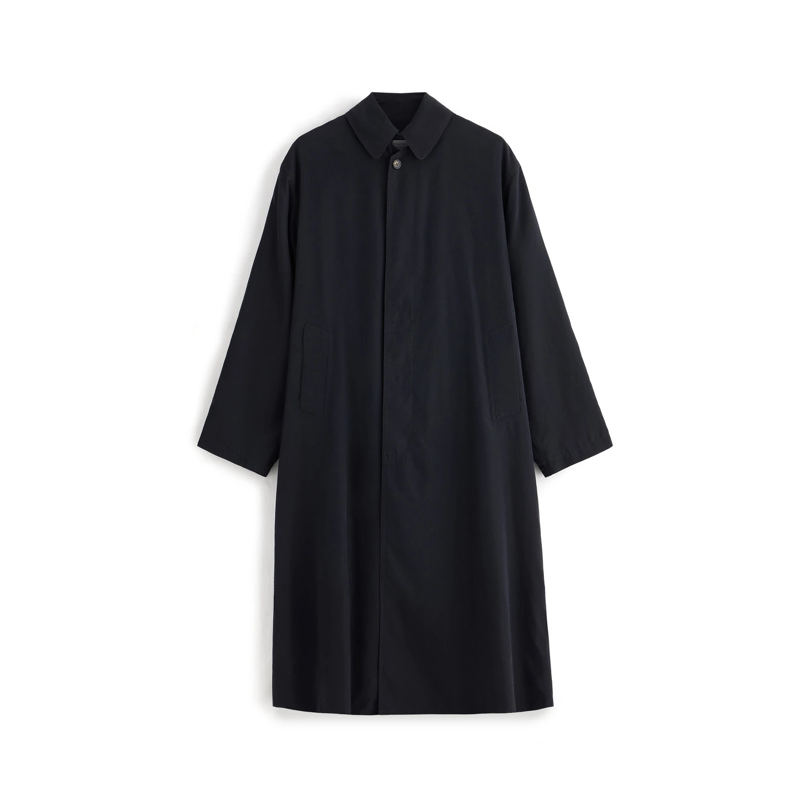 Maison Margiela Peached Trench Coat in Black Maison Margiela Peached Trench Coat in Black | Luxury Shoes