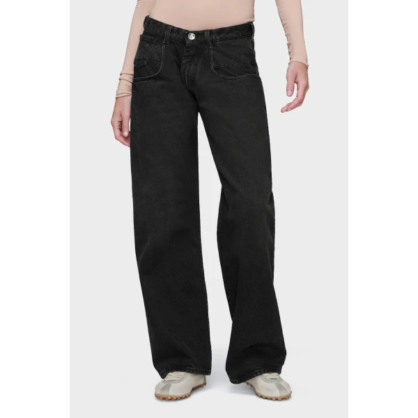 Maison Margiela Pocket Jeans in Black | Denim | Luxury Shoes 