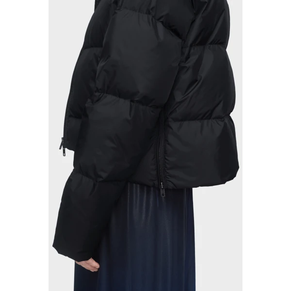 Maison Margiela Puffer Jacket in Black | Jackets | Luxury Shoes 