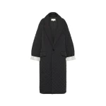 Maison Margiela Quilted Coat in Black | Luxury Shoes 