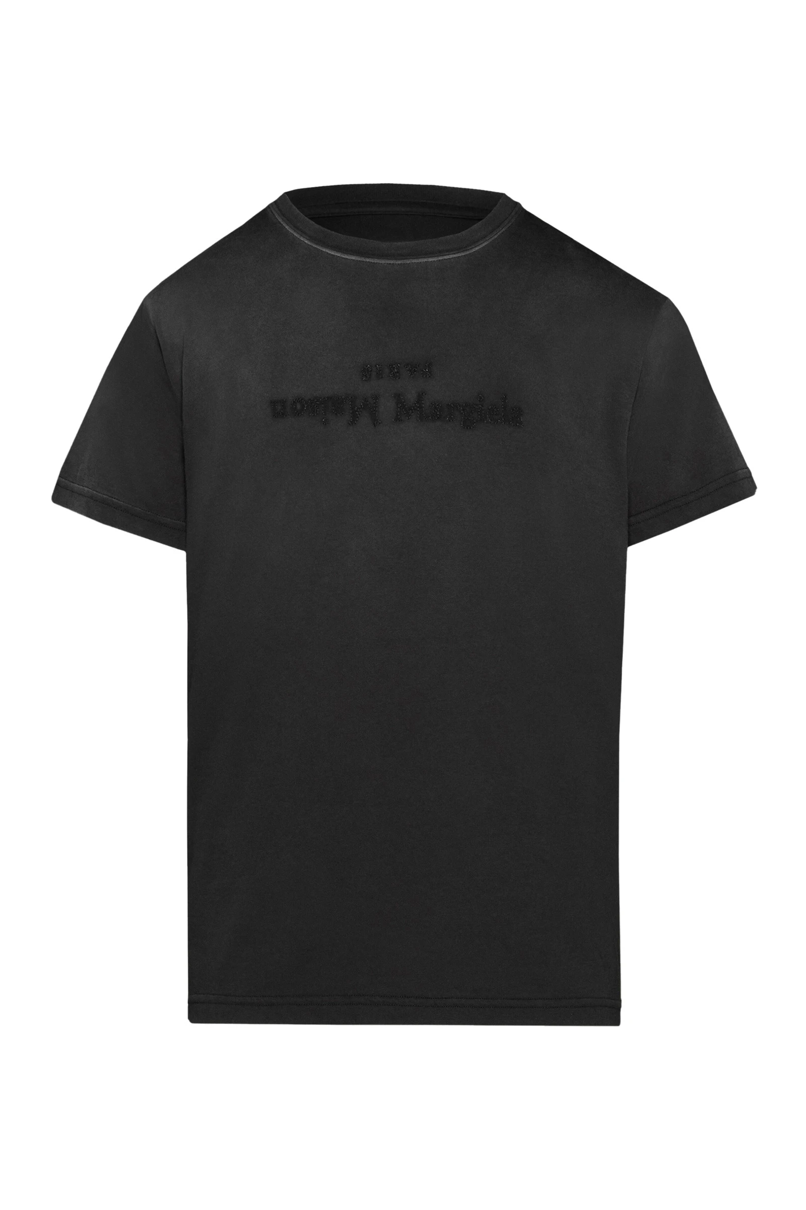 Maison Margiela Reverse Logo T-Shirt in Black Maison Margiela Reverse Logo T-Shirt in Black | Luxury Shoes