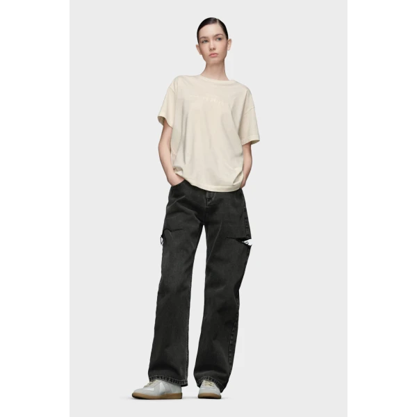 Maison Margiela Reverse Logo T-Shirt in White | T-shirts | Luxury Shoes 