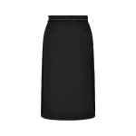 Maison Margiela Reversed Midi Skirt in Charcoal | Luxury Shoes 