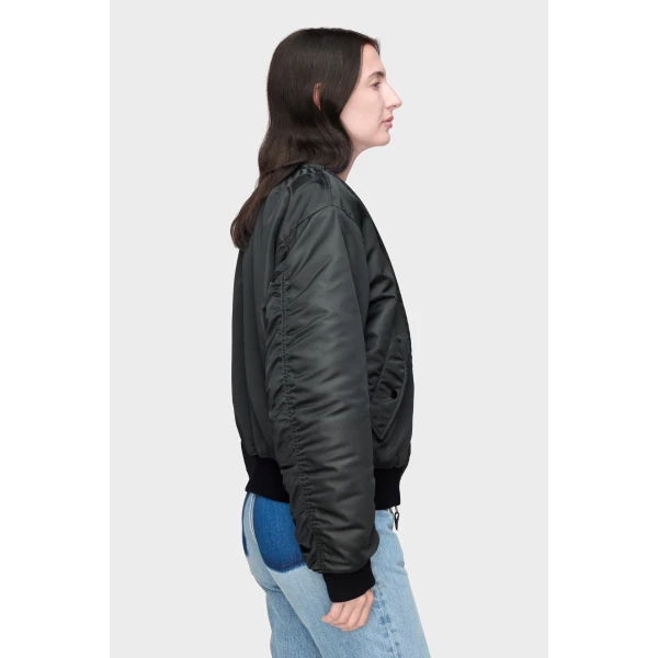 Maison Margiela Reversible Bomber Jacket in Dark Grey | Jackets | Luxury Shoes 
