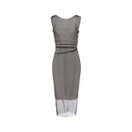 Maison Margiela Sheer Dress in Brown | Luxury Shoes 