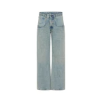 Maison Margiela Straight-Leg Jeans in Light Blue | Luxury Shoes 