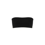 Maison Margiela Strapless Bandeau Top in Black | Luxury Shoes 