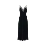Maison Margiela Taped Slip Dress in Black | Luxury Shoes 