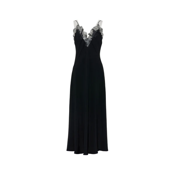 Maison Margiela Taped Slip Dress in Black | Luxury Shoes 