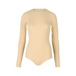 Maison Margiela Technical Jersey Bodysuit in Skin | Luxury Shoes 