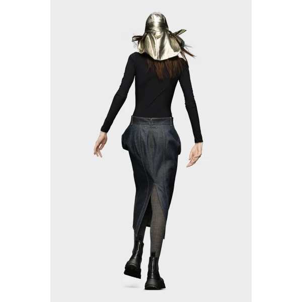Maison Margiela Technical Jersey Crew-Neck Bodysuit in Black | Bodysuit | Luxury Shoes 