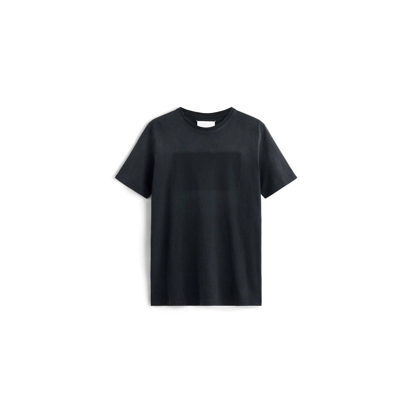 Maison Margiela Tonal Patch Cotton Jersey T-Shirt in Black Maison Margiela Tonal Patch Cotton Jersey T-Shirt in Black | Luxury Shoes