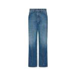 Maison Margiela Treated Denim Jeans in Blue Jeans | Luxury Shoes 