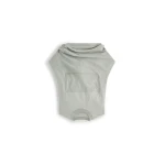 Maison Margiela Twisted Back Cotton Top in Sage Green | Luxury Shoes 