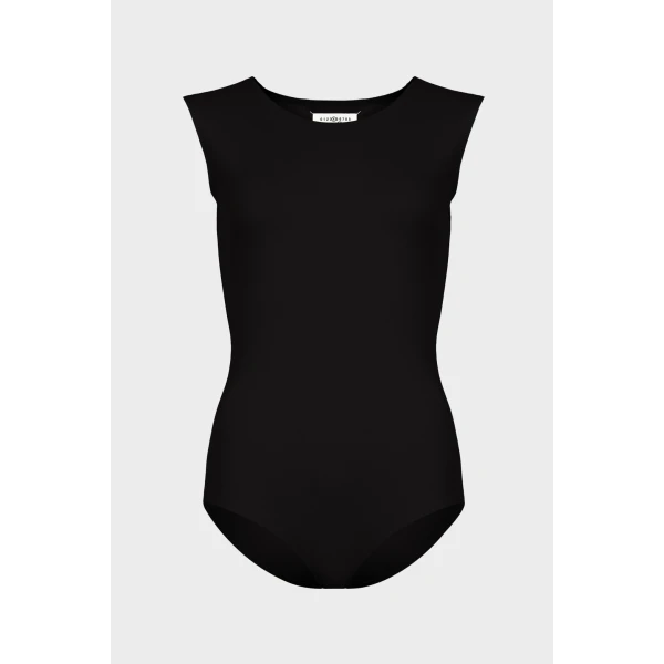 Maison Margiela Viscose Bodysuit in Black | Bodysuit | Luxury Shoes 