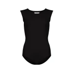 Maison Margiela Viscose Bodysuit in Black | Luxury Shoes 