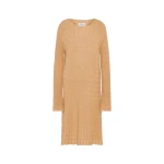 Maison Margiela Wool Cashmere Knit Midi Dress in Camel | Luxury Shoes 