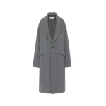 Maison Margiela Wool Coat in Black | Luxury Shoes 