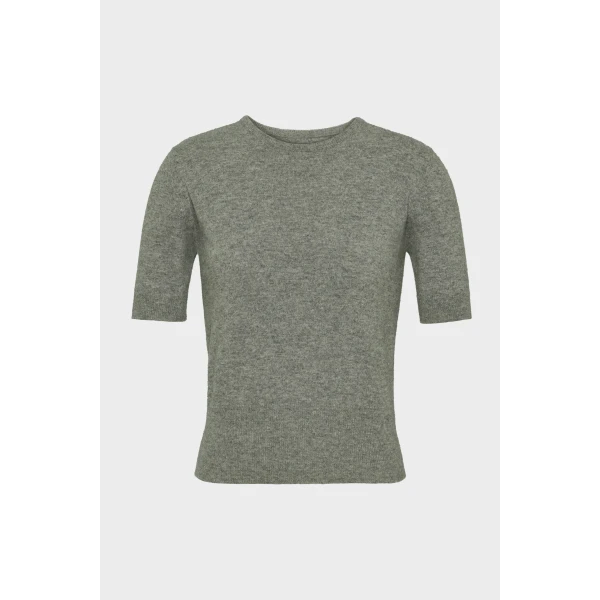 Maison Margiela Wool Top in Grey | Sweaters | Luxury Shoes 