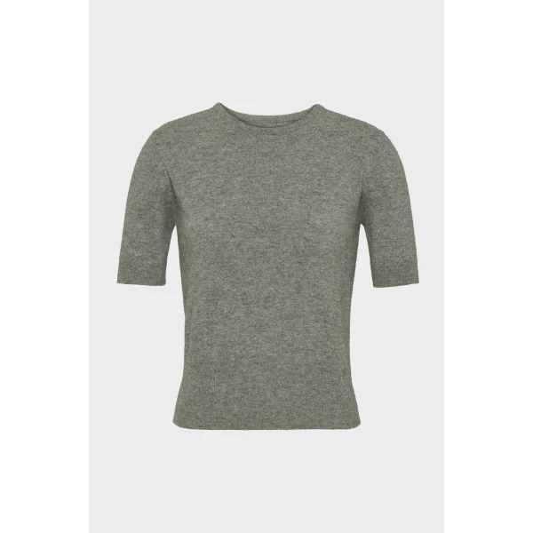 Maison Margiela Wool Top in Grey | Sweaters | Luxury Shoes 