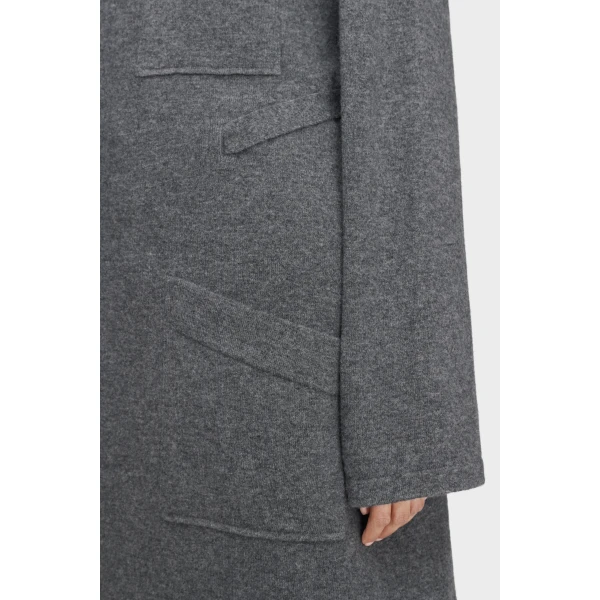 Maison Margiela Wool Wrap Cardigan in Grey | Cardigan | Luxury Shoes 