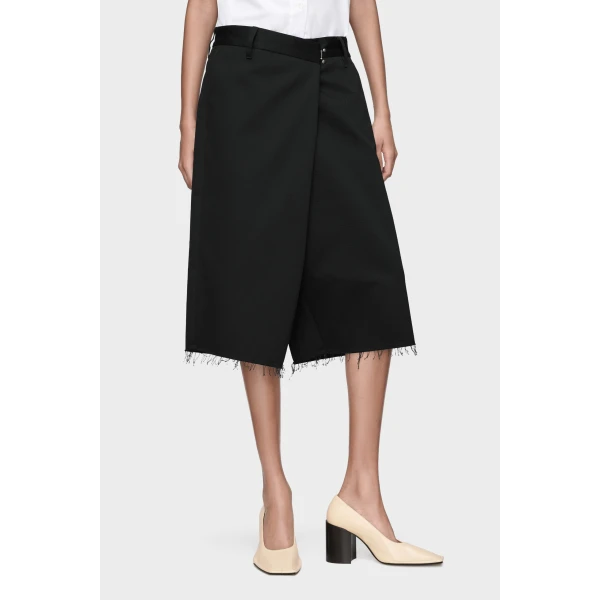 Maison Margiela Wrap Shorts in Black | Shorts | Luxury Shoes 
