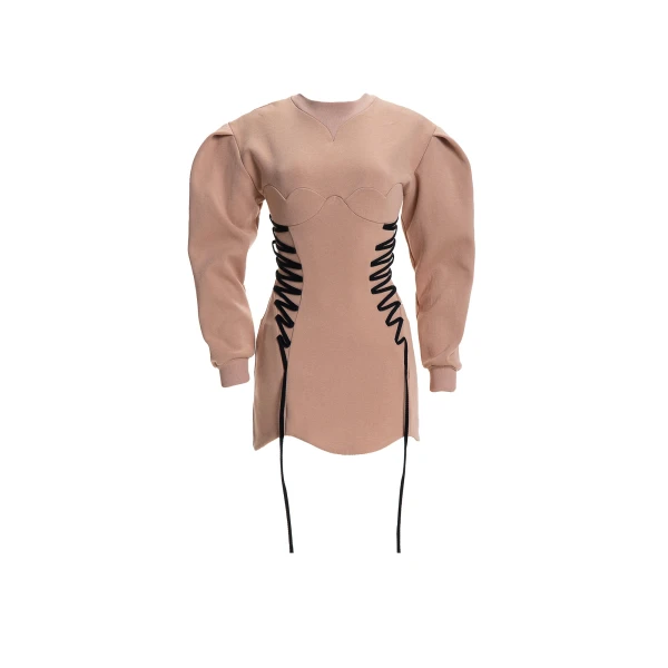 Aino Mini Dress in Miele