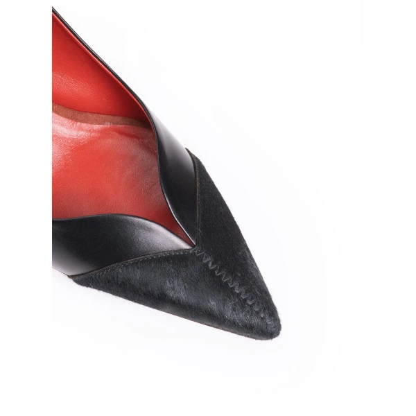 Maria Lucia Hohan Ambra Slingback Pumps in Black | Heels | Luxury Shoes 