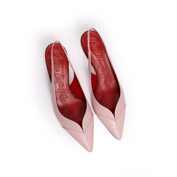 Maria Lucia Hohan Ambra Slingback Pumps in Pink | Heels | Luxury Shoes 