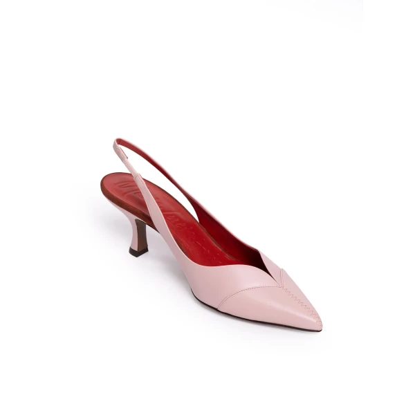 Maria Lucia Hohan Ambra Slingback Pumps in Pink | Heels | Luxury Shoes 