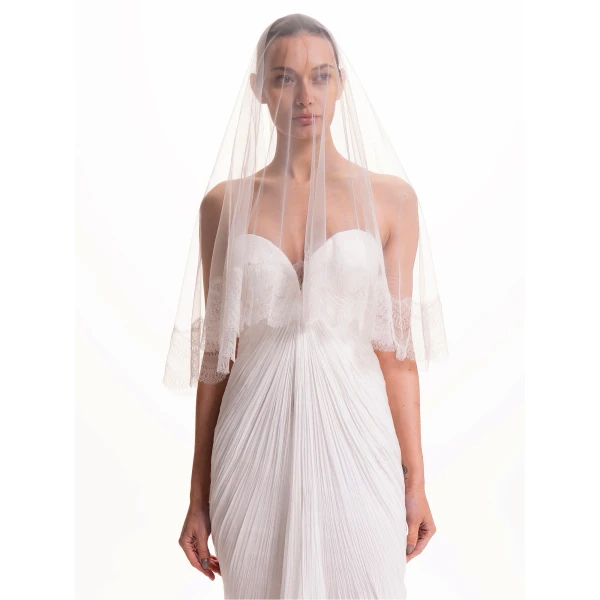 Maria Lucia Hohan Anise Bridal Veil | Hair Accessories | Luxury Shoes 