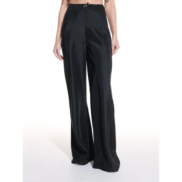 Maria Lucia Hohan Bruni Flared Pants in Black | Pants | Luxury Shoes 