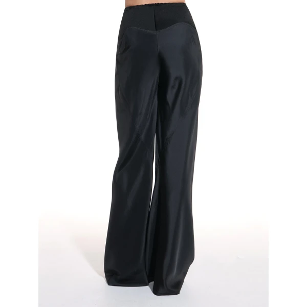 Maria Lucia Hohan Bruni Flared Pants in Black | Pants | Luxury Shoes 