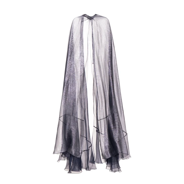 Maria Lucia Hohan Celestina Cape in Nightfall | Scarves | Luxury Shoes 