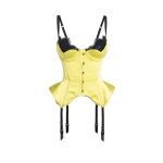 Maria Lucia Hohan Chantal Corset in Lime | Sleeveless | Luxury Shoes 