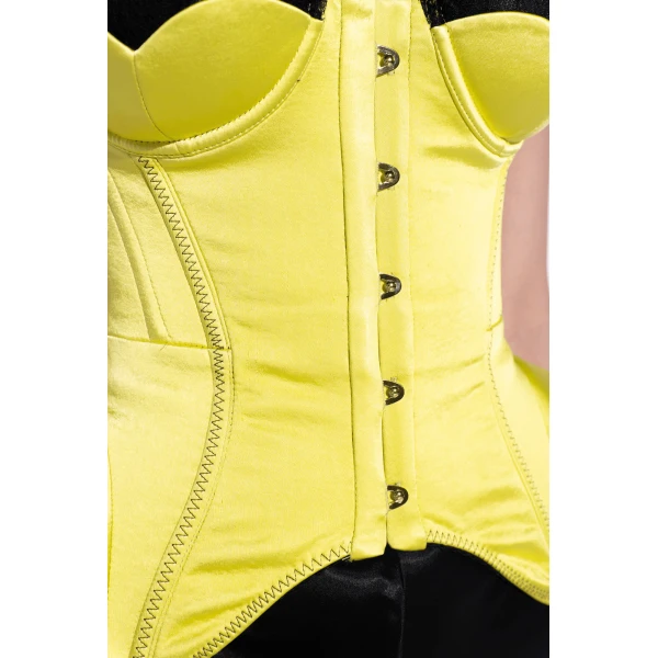 Maria Lucia Hohan Chantal Corset in Lime | Sleeveless | Luxury Shoes 