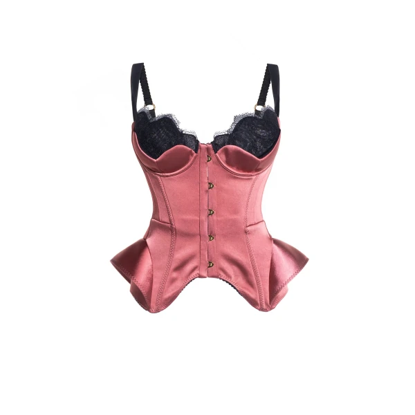 Chantal Corset in Lipstick
