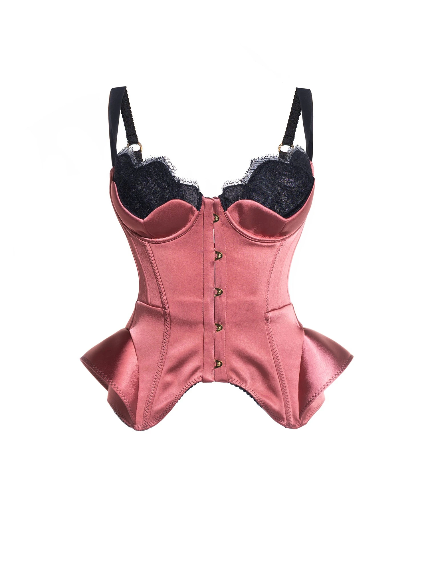 Maria Lucia Hohan Chantal Corset in Lipstick Maria Lucia Hohan Chantal Corset in Lipstick | Sleeveless | Luxury Shoes