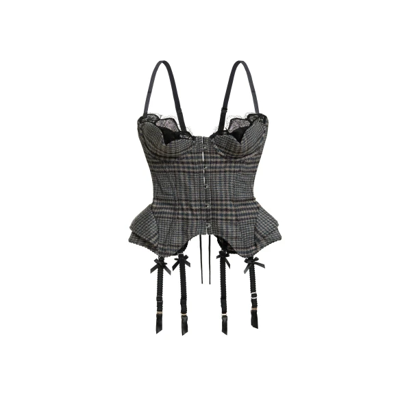 Chantal Corset in Tweed