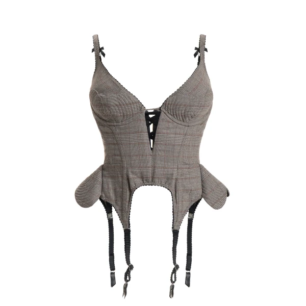 Christa X Corset in Check
