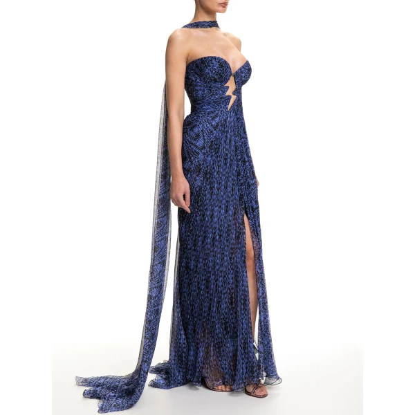 Maria Lucia Hohan Cris Shawl in Amparo Print | Scarves | Luxury Shoes 