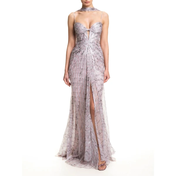 Maria Lucia Hohan Cris Shawl in Confetti | Scarves | Luxury Shoes 