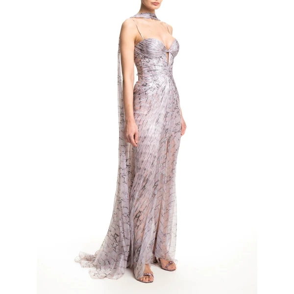 Maria Lucia Hohan Cris Shawl in Confetti | Scarves | Luxury Shoes 