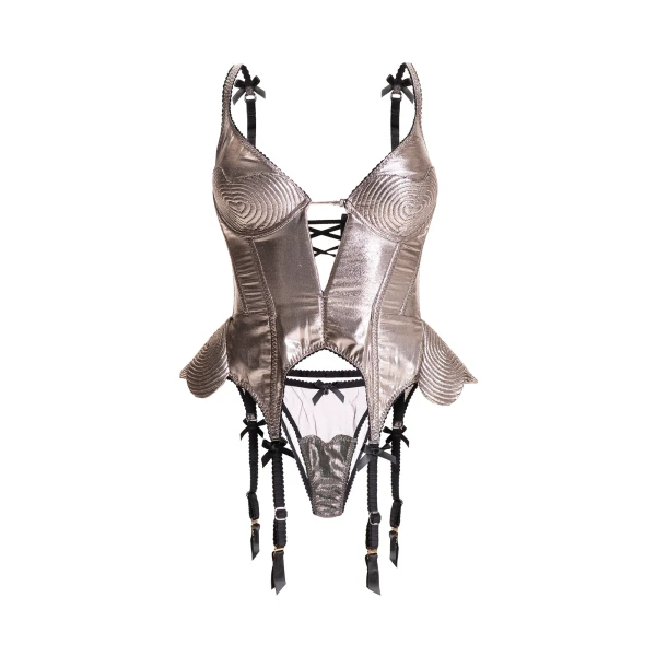 Maria Lucia Hohan Darcy Corset in Golden Hour | Sleeveless | Luxury Shoes 